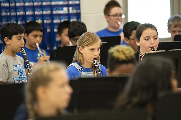 Kids with Clarinet