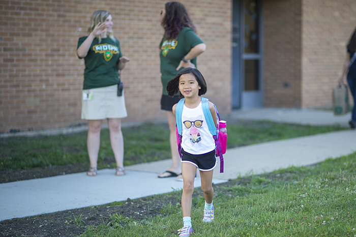 Girl Walking