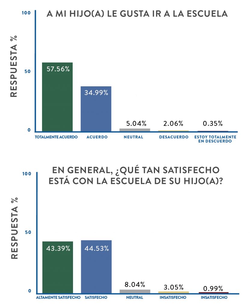 SURVEY RESULTS GRAPH SPANISH