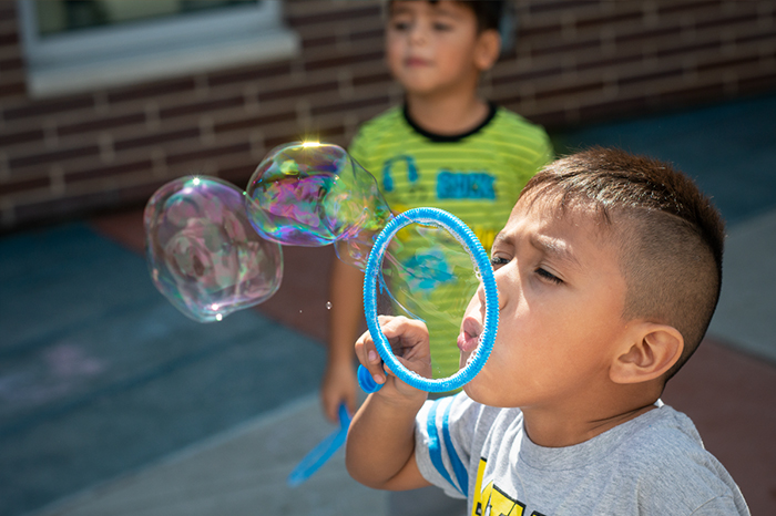 Boy Bubbles