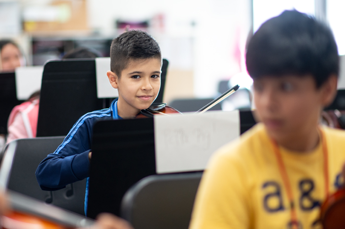 Boy with Violin