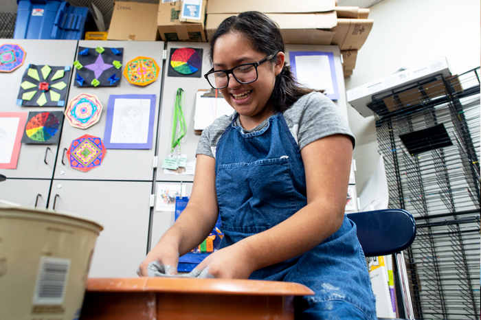 Girl Pottery