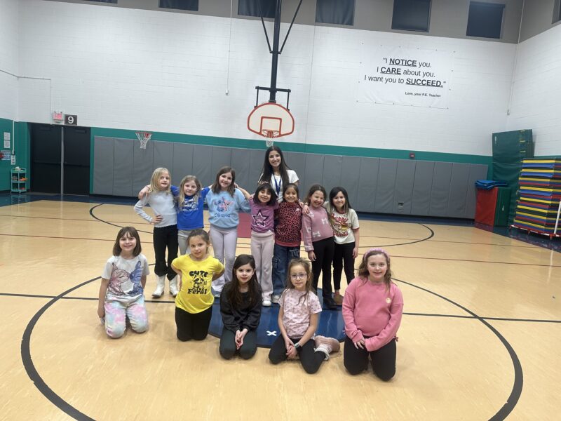 Salt Creek Dance Club taking a group photo.