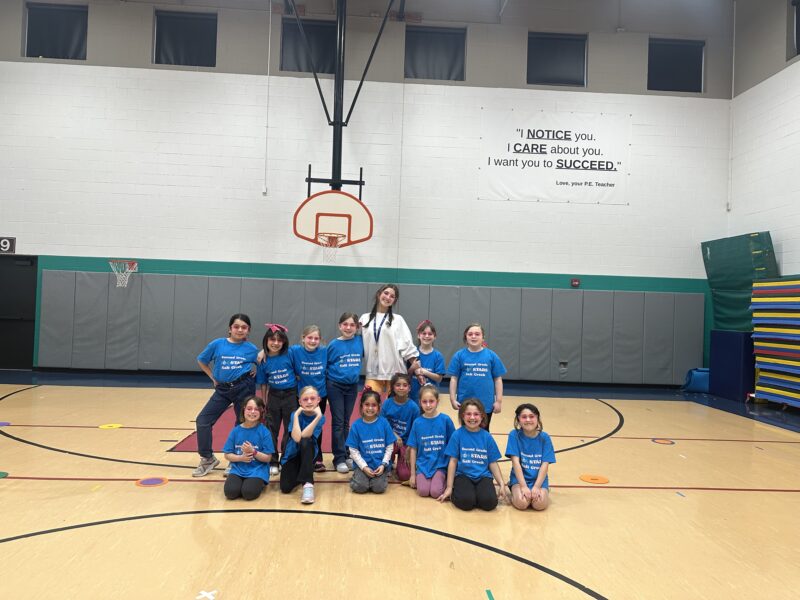 Salt Creek Dance Club taking a group photo.